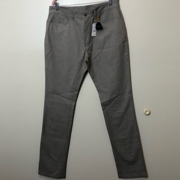 Men’s Brooks Brothers Subalpino Special Selection Pants. Beige Size 36 Waist
